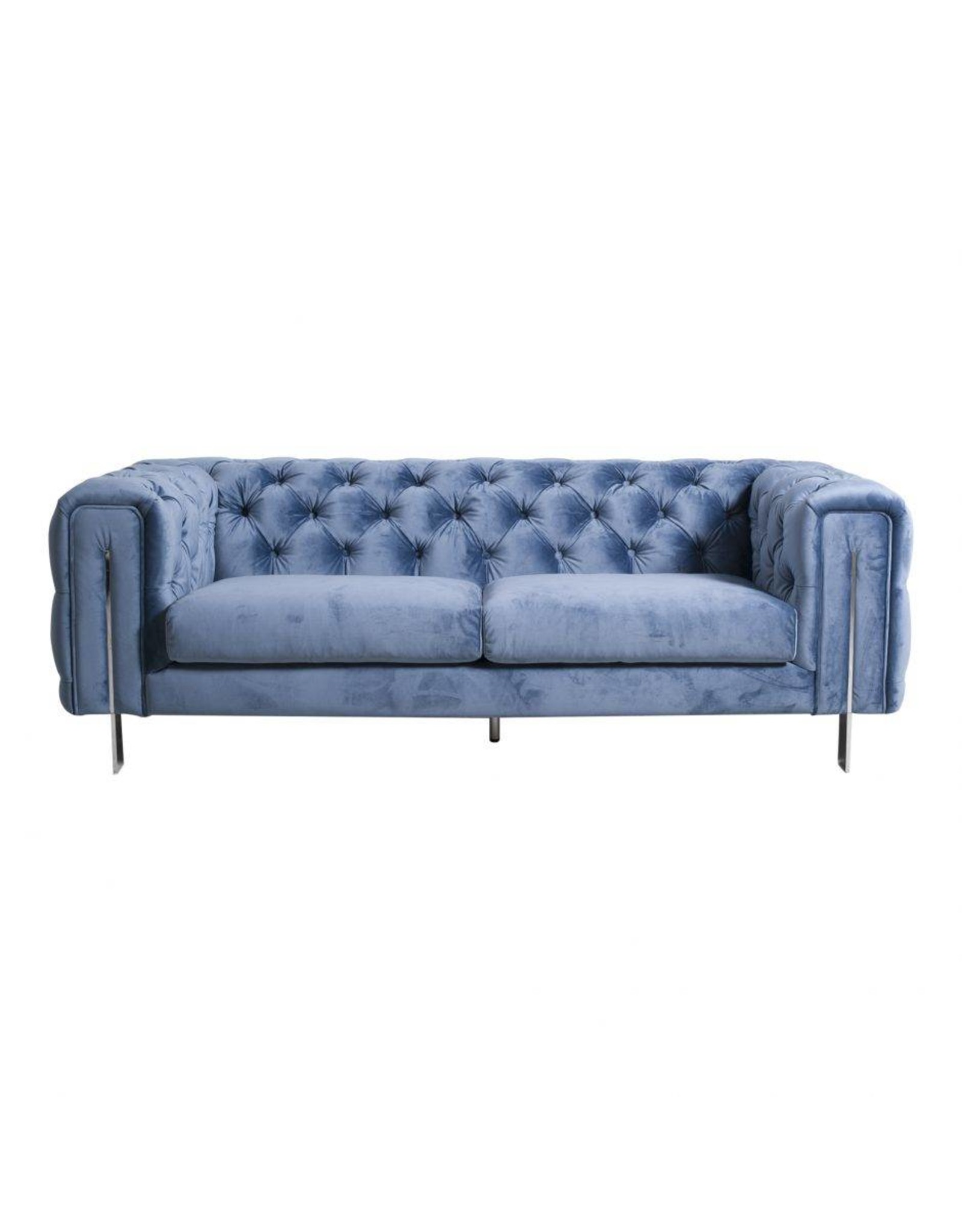 Monroe & Kent COURTNEY 2 SEAT SOFA AQUA BLUE