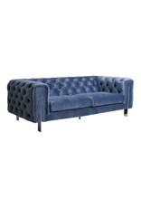 Monroe & Kent COURTNEY 2 SEAT SOFA AQUA BLUE