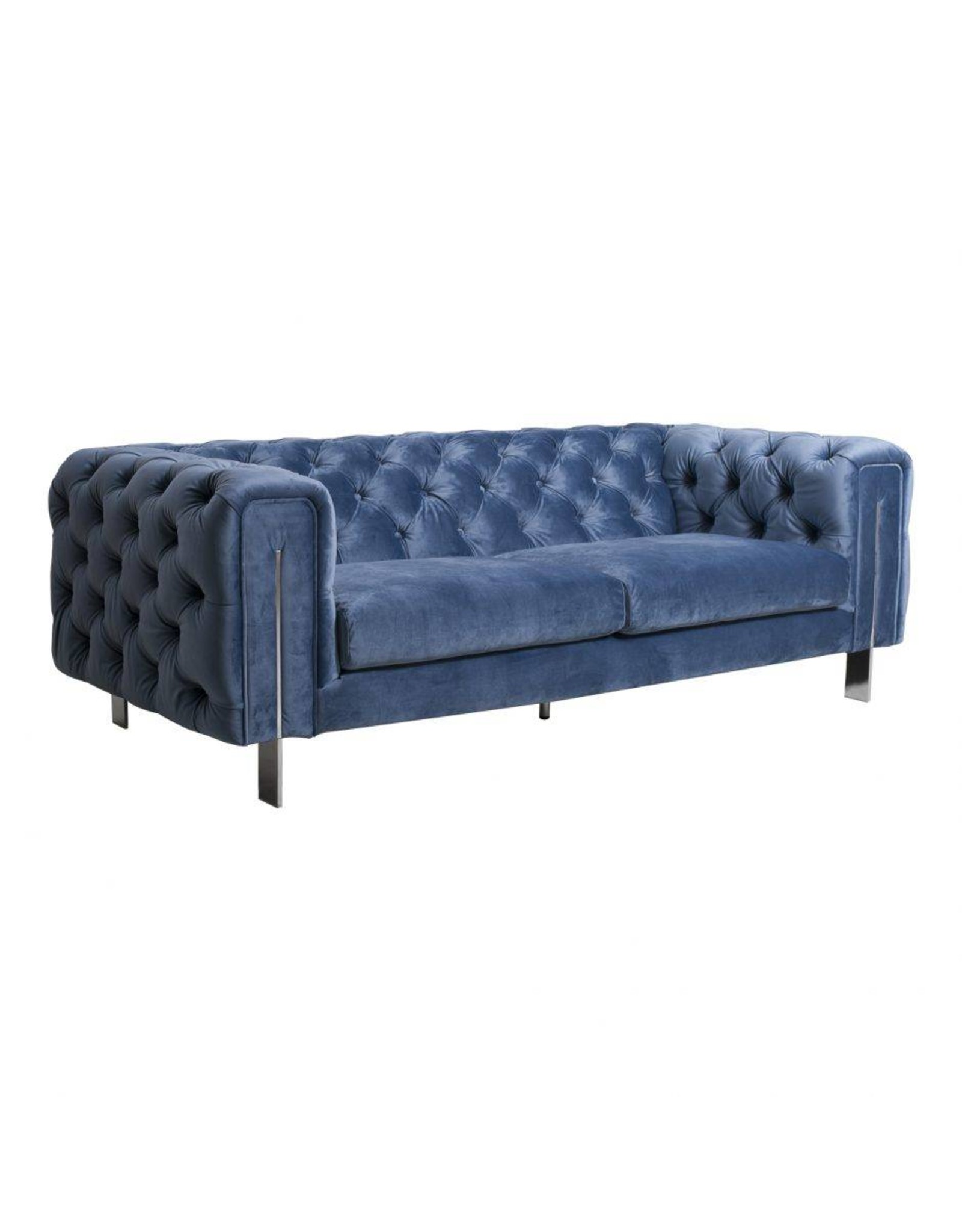 Monroe & Kent COURTNEY 2 SEAT SOFA AQUA BLUE