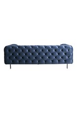 Monroe & Kent COURTNEY 2 SEAT SOFA AQUA BLUE