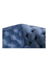 Monroe & Kent COURTNEY 2 SEAT SOFA AQUA BLUE