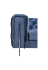 Monroe & Kent COURTNEY 2 SEAT SOFA AQUA BLUE