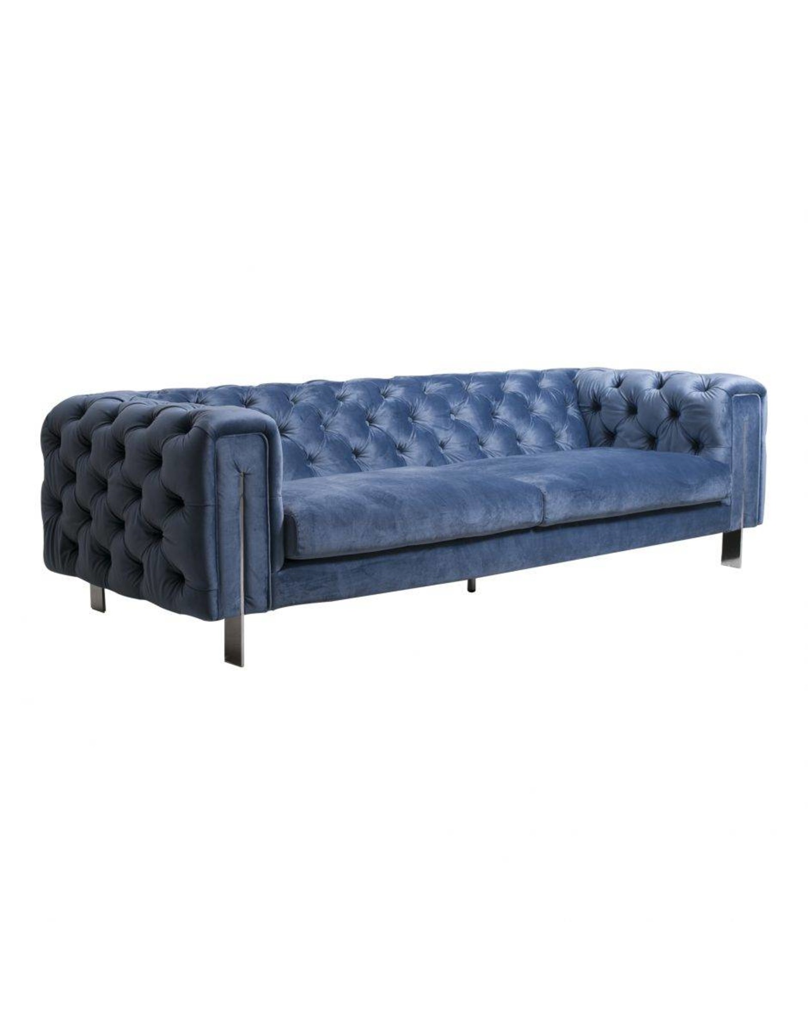 Monroe & Kent COURTNEY 3 SEAT SOFA AQUA BLUE