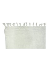 Monroe & Kent LEMMY HEAVY LINEN THROW IVORY