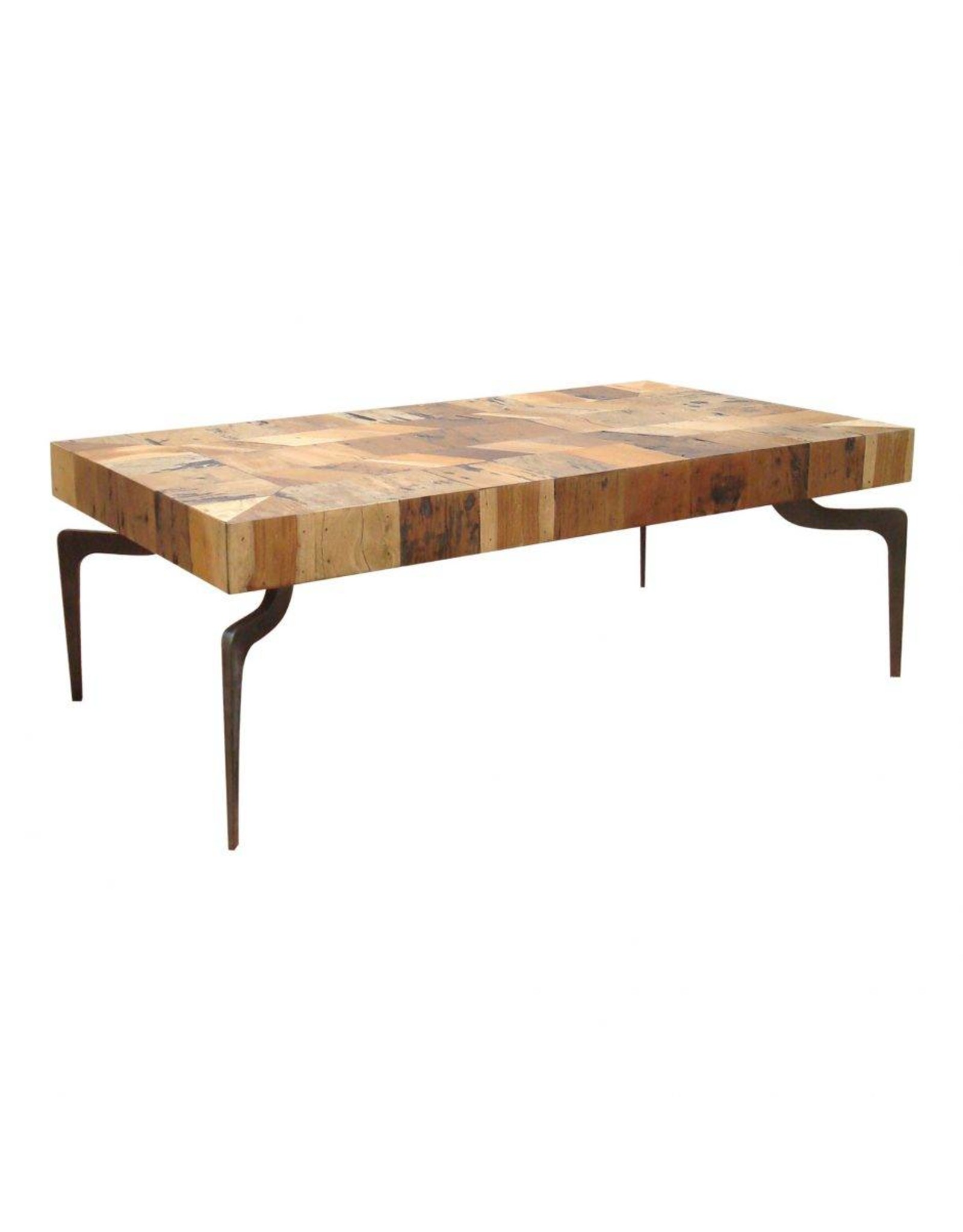 Monroe & Kent GAJEL COFFEE TABLE WITH METAL LEGS