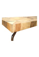 Monroe & Kent GAJEL COFFEE TABLE WITH METAL LEGS