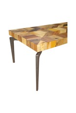 Monroe & Kent GAJEL DINING TABLE WITH METAL LEGS
