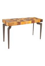 Monroe & Kent GAJEL CONSOLE TABLE WITH METAL LEGS
