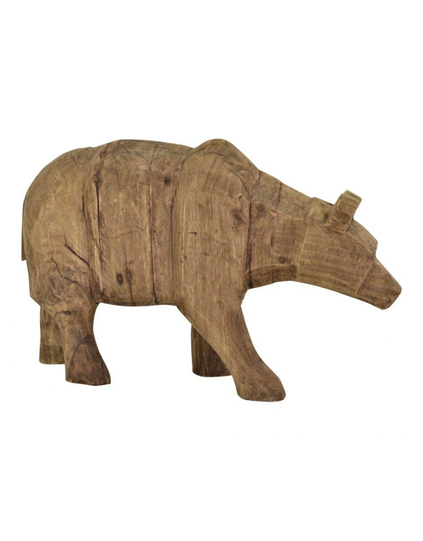 Monroe & Kent WOODEN GRIZZLY BEAR