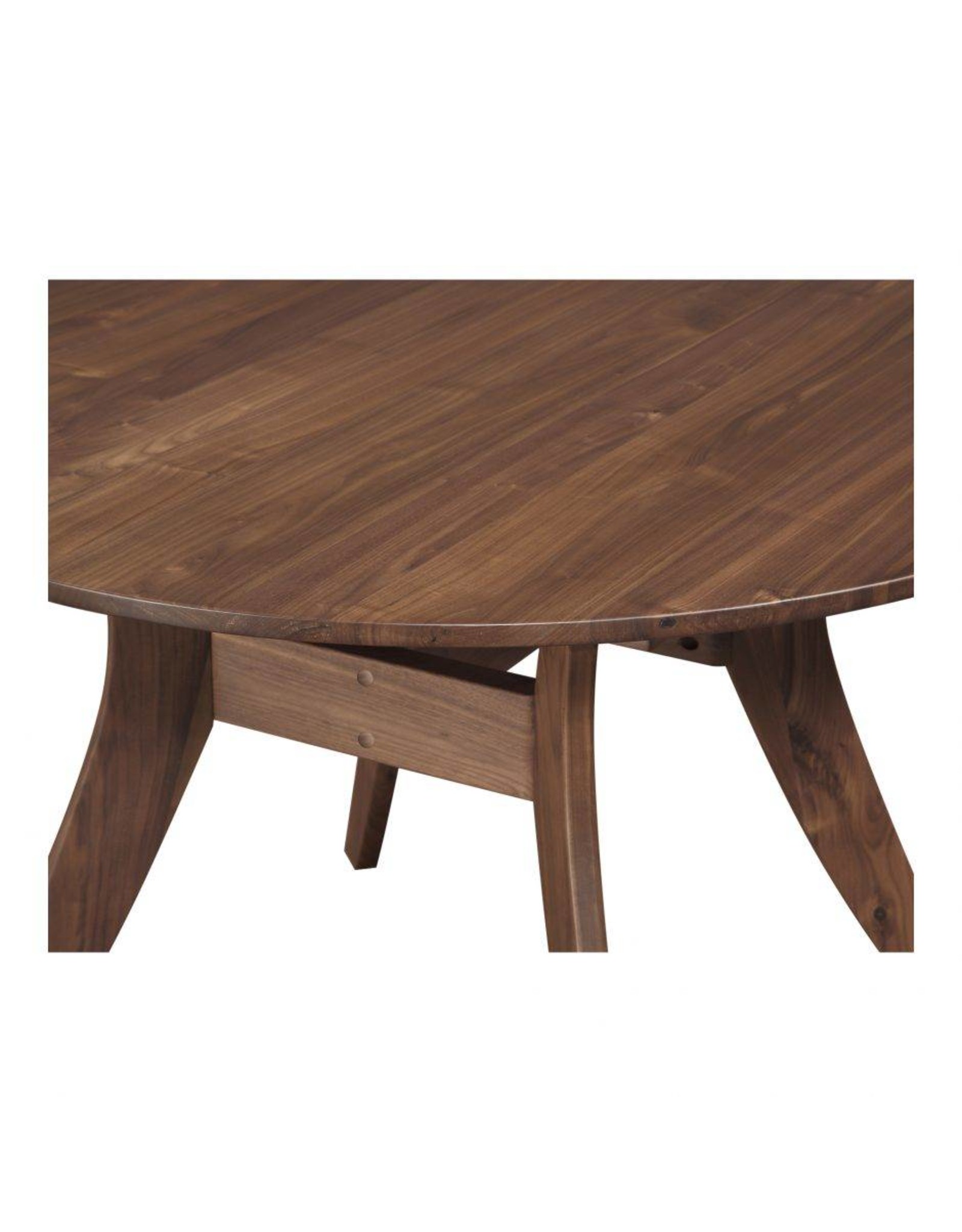 Monroe & Kent FLORENCE ROUND DINING TABLE WALNUT