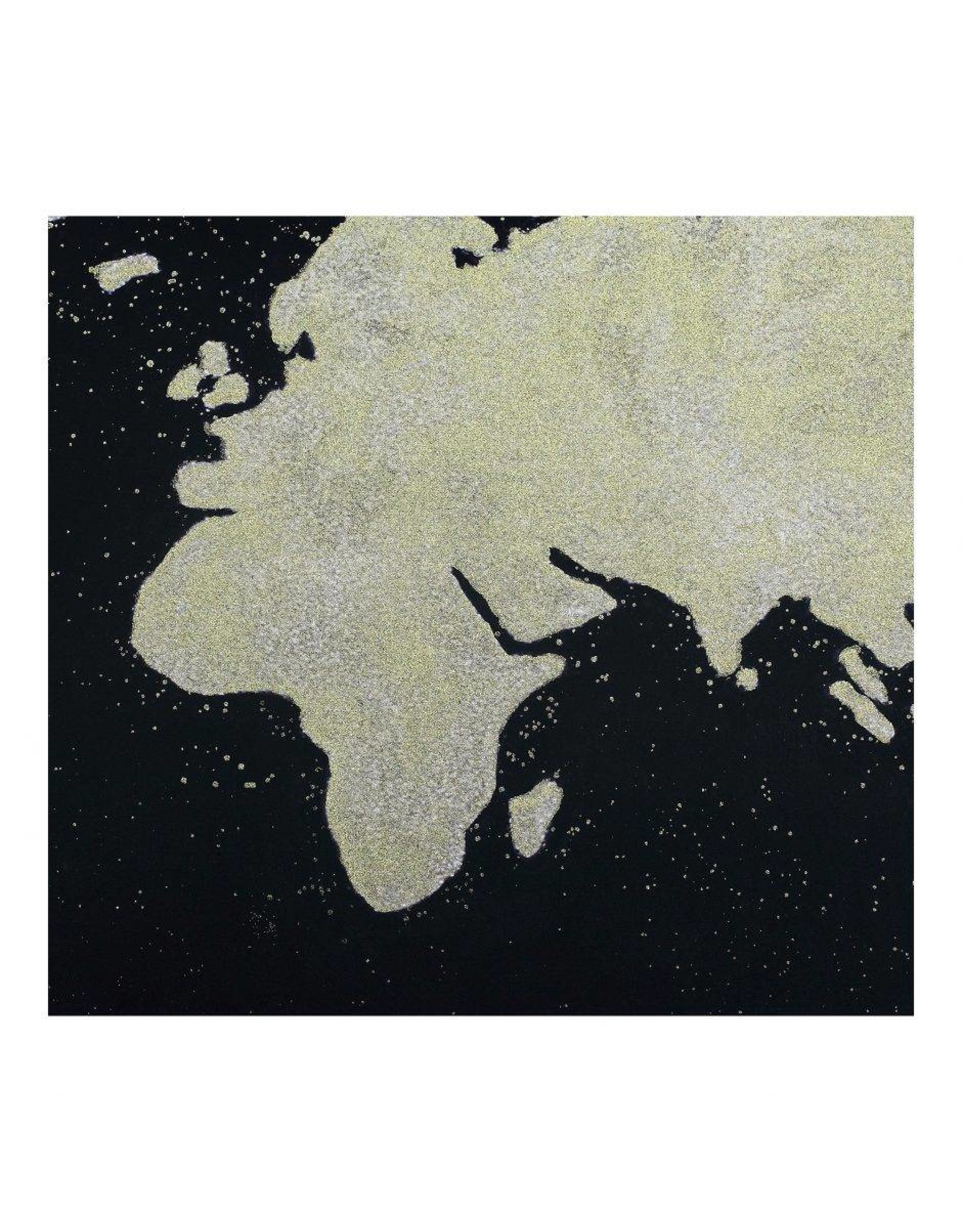Monroe & Kent BLACK MAP WALL DECOR