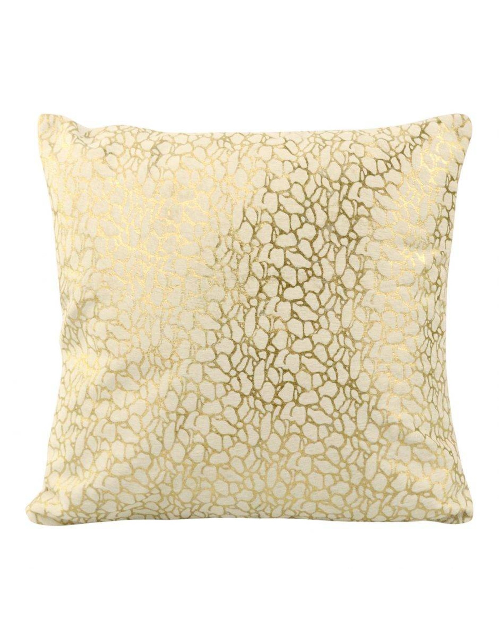 Monroe & Kent DAISY PILLOW WHITE AND GOLD