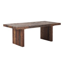 Monroe & Kent VINTAGE DINING TABLE LARGE LIGHT BROWN