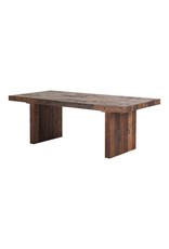 Monroe & Kent VINTAGE DINING TABLE LARGE LIGHT BROWN