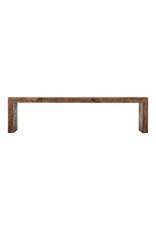 Monroe & Kent VINTAGE BENCH LARGE LIGHT BROWN