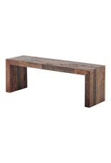 Monroe & Kent VINTAGE BENCH SMALL LIGHT BROWN