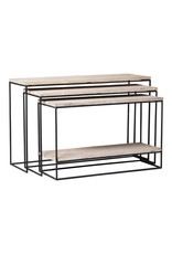 Monroe & Kent LOWELL NESTED CONSOLE TABLES SET OF THREE