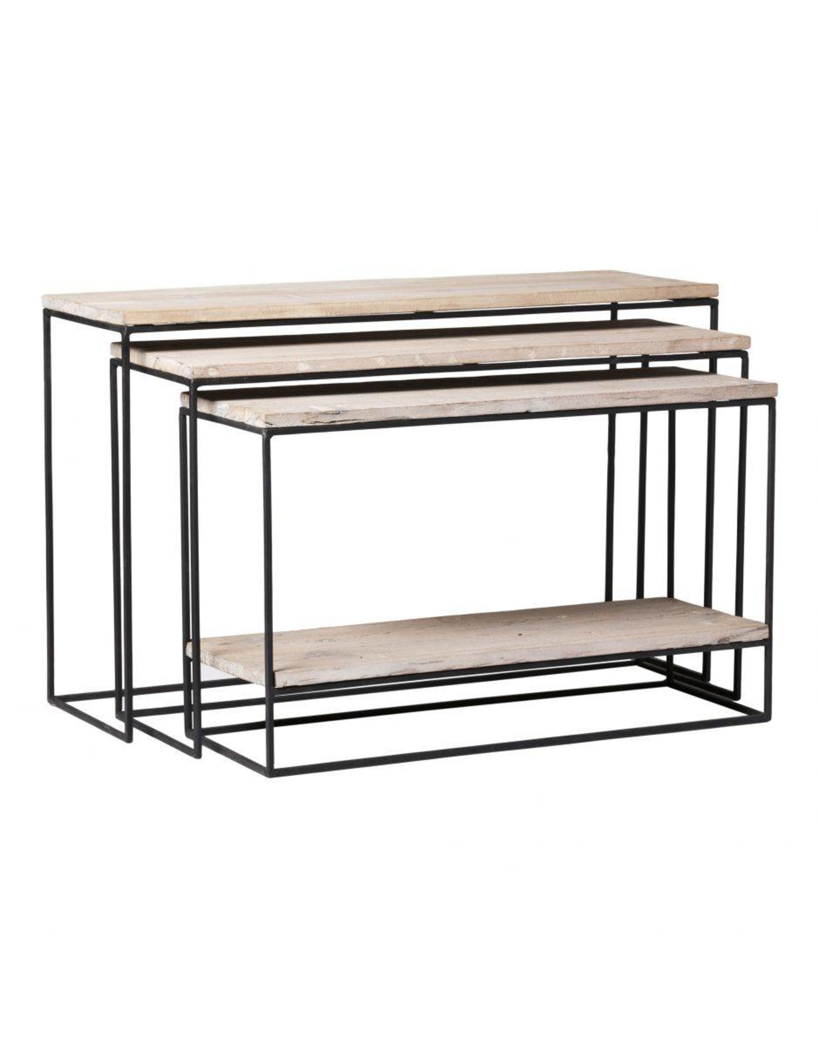 Monroe & Kent LOWELL NESTED CONSOLE TABLES SET OF THREE