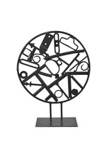 Monroe & Kent SCRAP IRON SCULPTURE SMALL