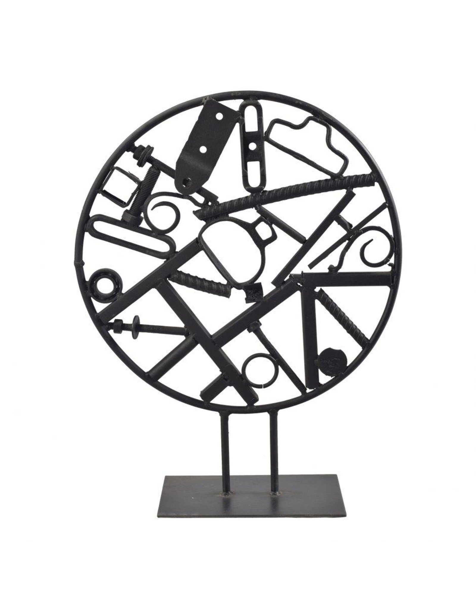 Monroe & Kent SCRAP IRON SCULPTURE SMALL