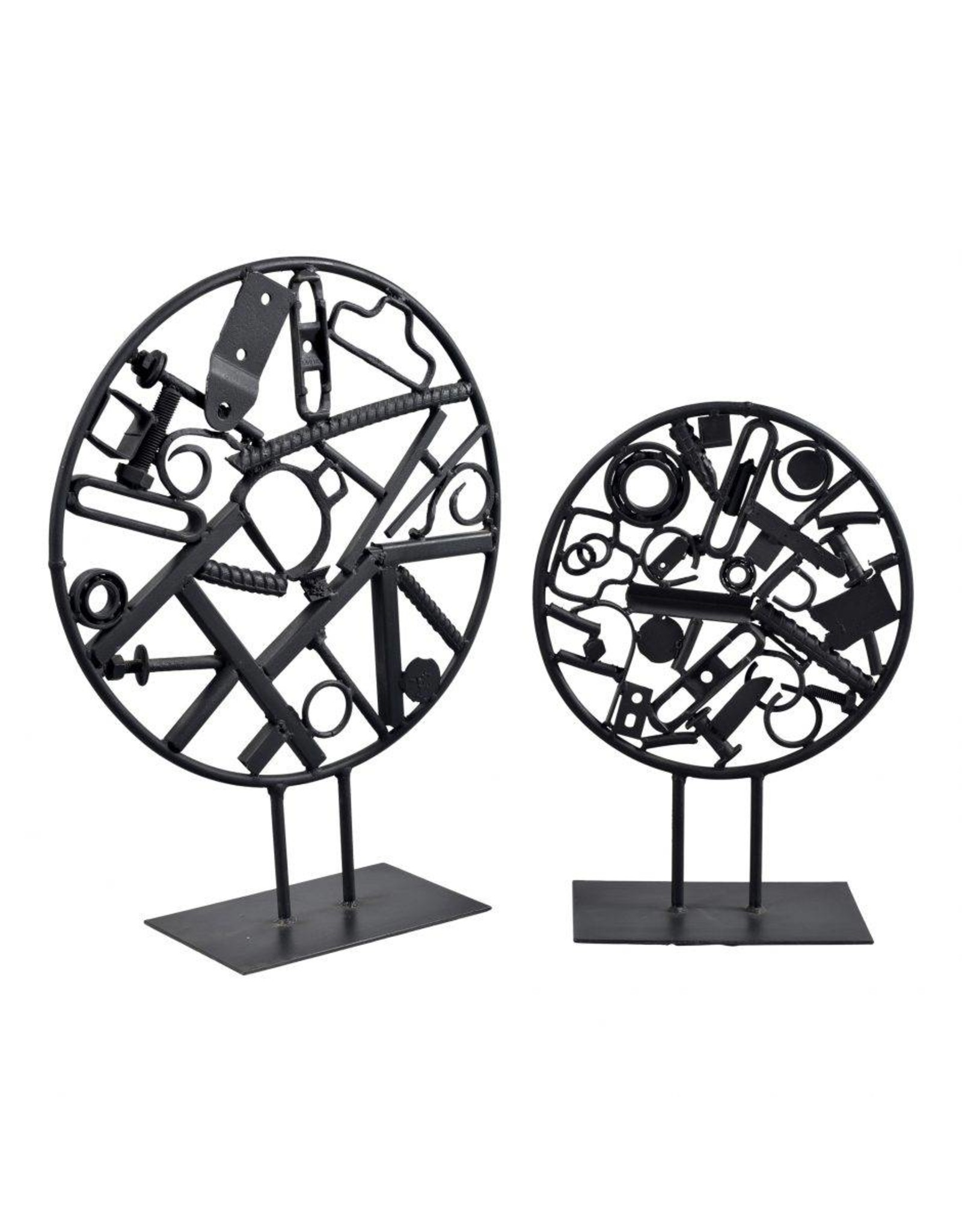 Monroe & Kent SCRAP IRON SCULPTURE SMALL