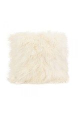 Monroe & Kent LAMB FUR PILLOW LARGE CREAM