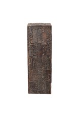 Monroe & Kent GERARDO CARVED WOOD PEDESTAL