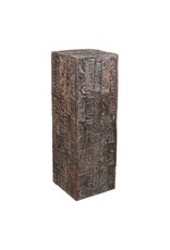 Monroe & Kent GERARDO CARVED WOOD PEDESTAL