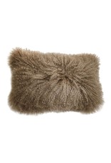 Monroe & Kent LAMB FUR PILLOW RECT. NATURAL