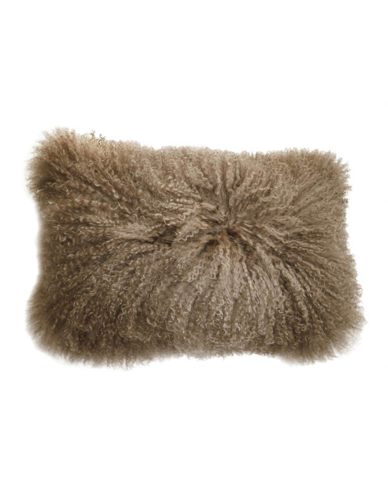 Monroe & Kent LAMB FUR PILLOW RECT. NATURAL
