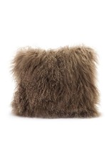Monroe & Kent LAMB FUR PILLOW NATURAL
