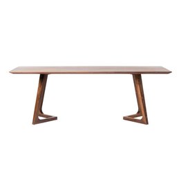 Monroe & Kent GODENZA DINING TABLE RECTANGULAR WALNUT