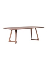 Monroe & Kent GODENZA DINING TABLE RECTANGULAR WALNUT