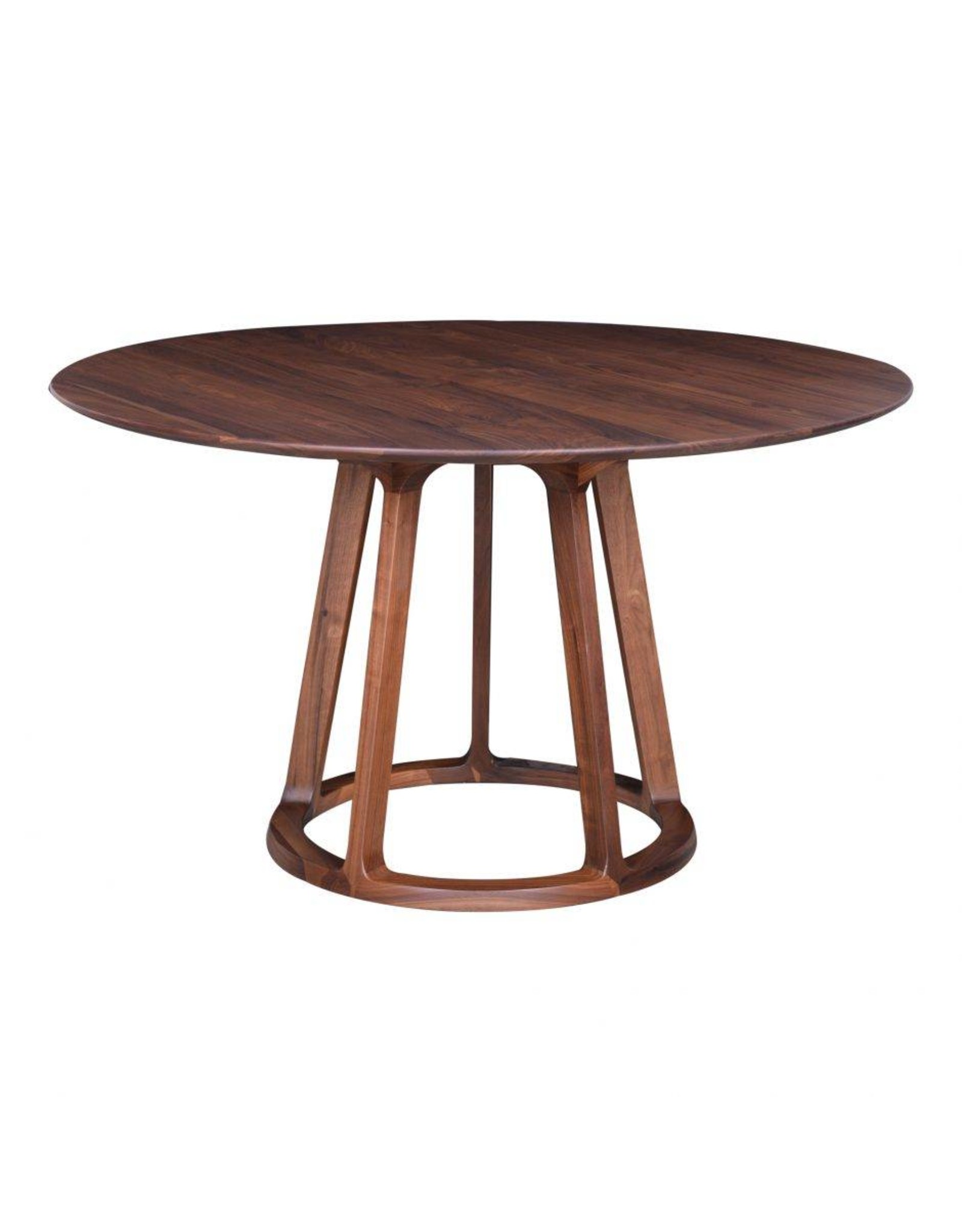 Monroe & Kent ALDO ROUND DINING TABLE WALNUT