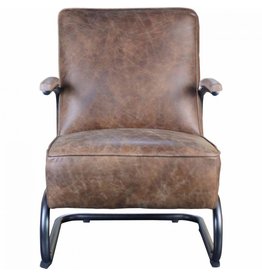 Monroe & Kent PERTH CLUB CHAIR LIGHT BROWN