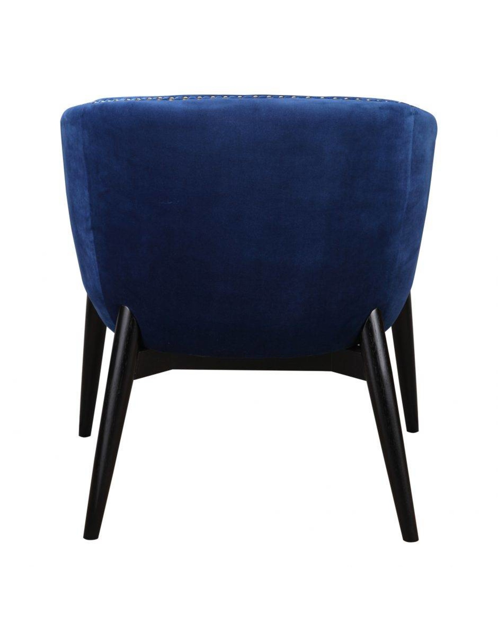 Monroe & Kent KISMET TUB CHAIR BLUE VELVET