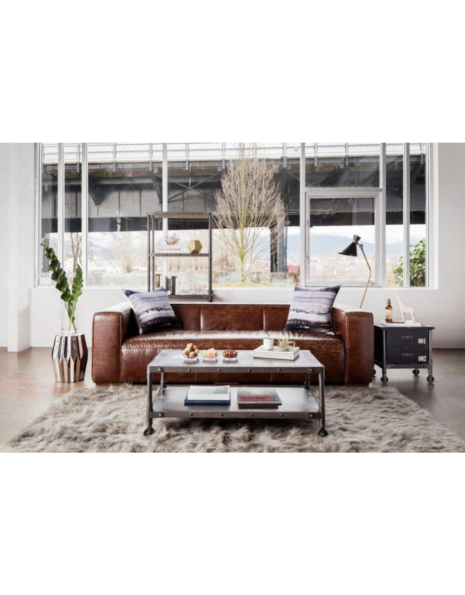 Monroe & Kent BOLTON SOFA BROWN