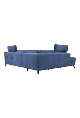 Monroe & Kent BEAUMONT POWER SECTIONAL LEFT NAVY