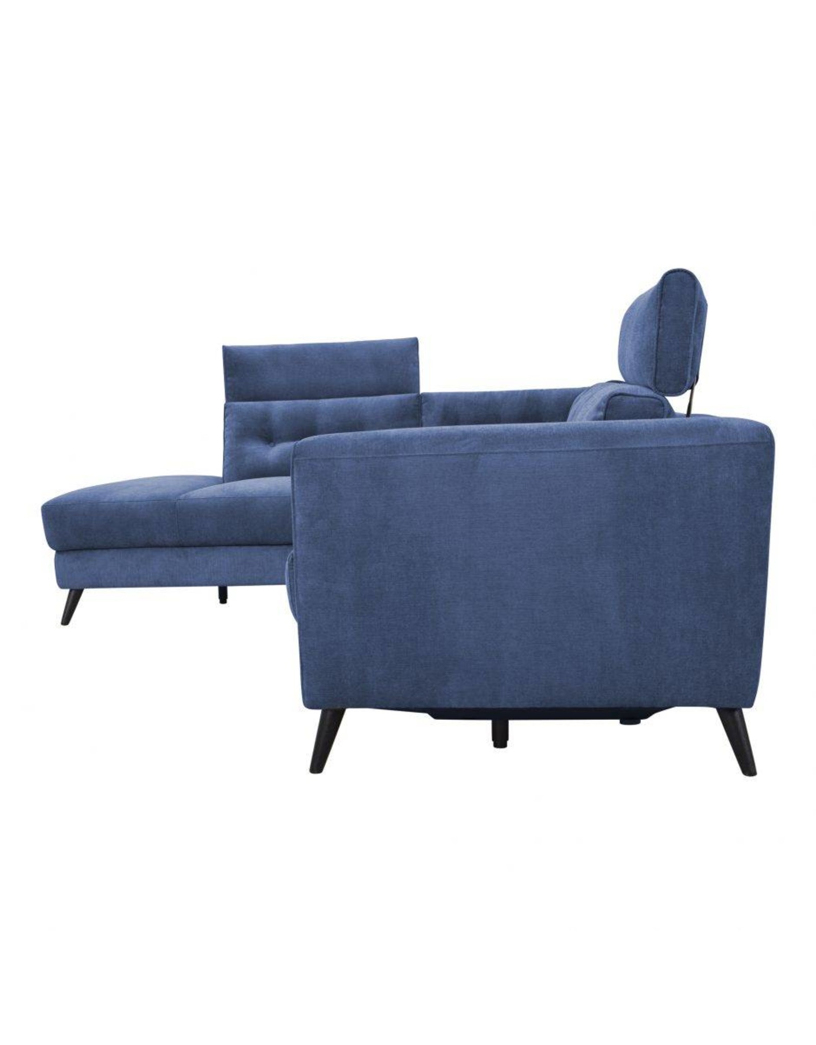 Monroe & Kent BEAUMONT POWER SECTIONAL LEFT NAVY