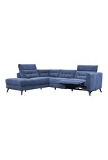 Monroe & Kent BEAUMONT POWER SECTIONAL LEFT NAVY