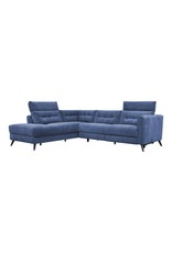 Monroe & Kent BEAUMONT POWER SECTIONAL LEFT NAVY