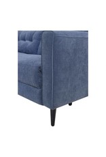 Monroe & Kent BEAUMONT POWER SECTIONAL LEFT NAVY