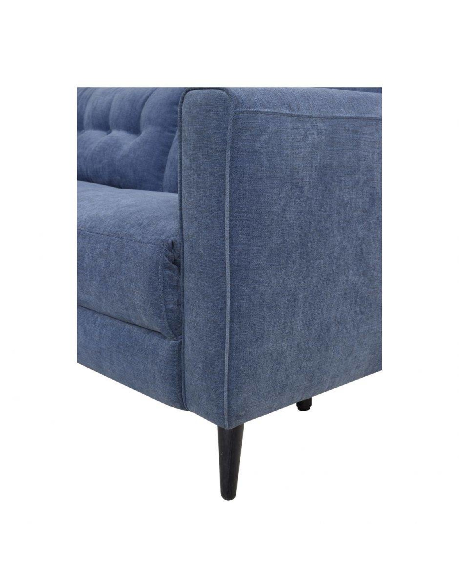 Monroe & Kent BEAUMONT POWER SECTIONAL LEFT NAVY