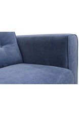 Monroe & Kent BEAUMONT POWER SECTIONAL LEFT NAVY