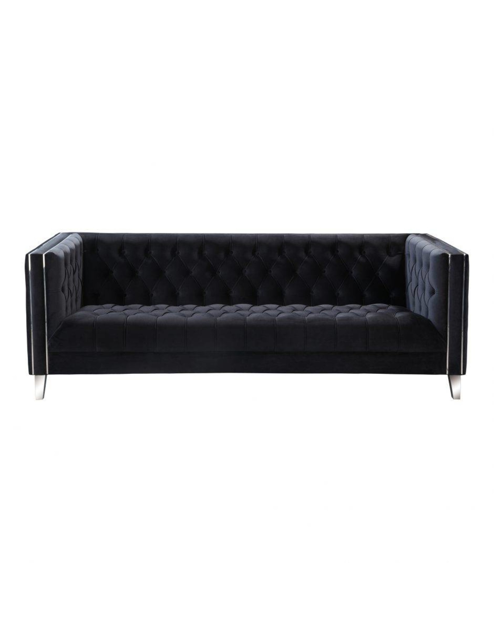 Monroe & Kent ALISTAIR SOFA BLACK VELVET