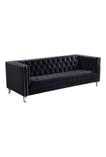 Monroe & Kent ALISTAIR SOFA BLACK VELVET