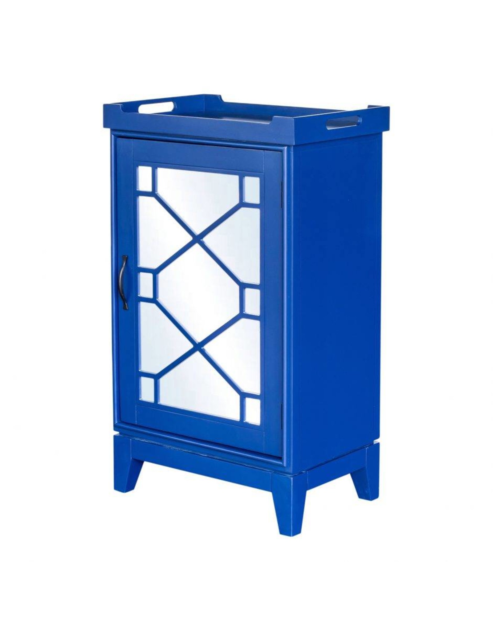 Monroe & Kent INDOCHINE MINI BAR CABINET BLUE