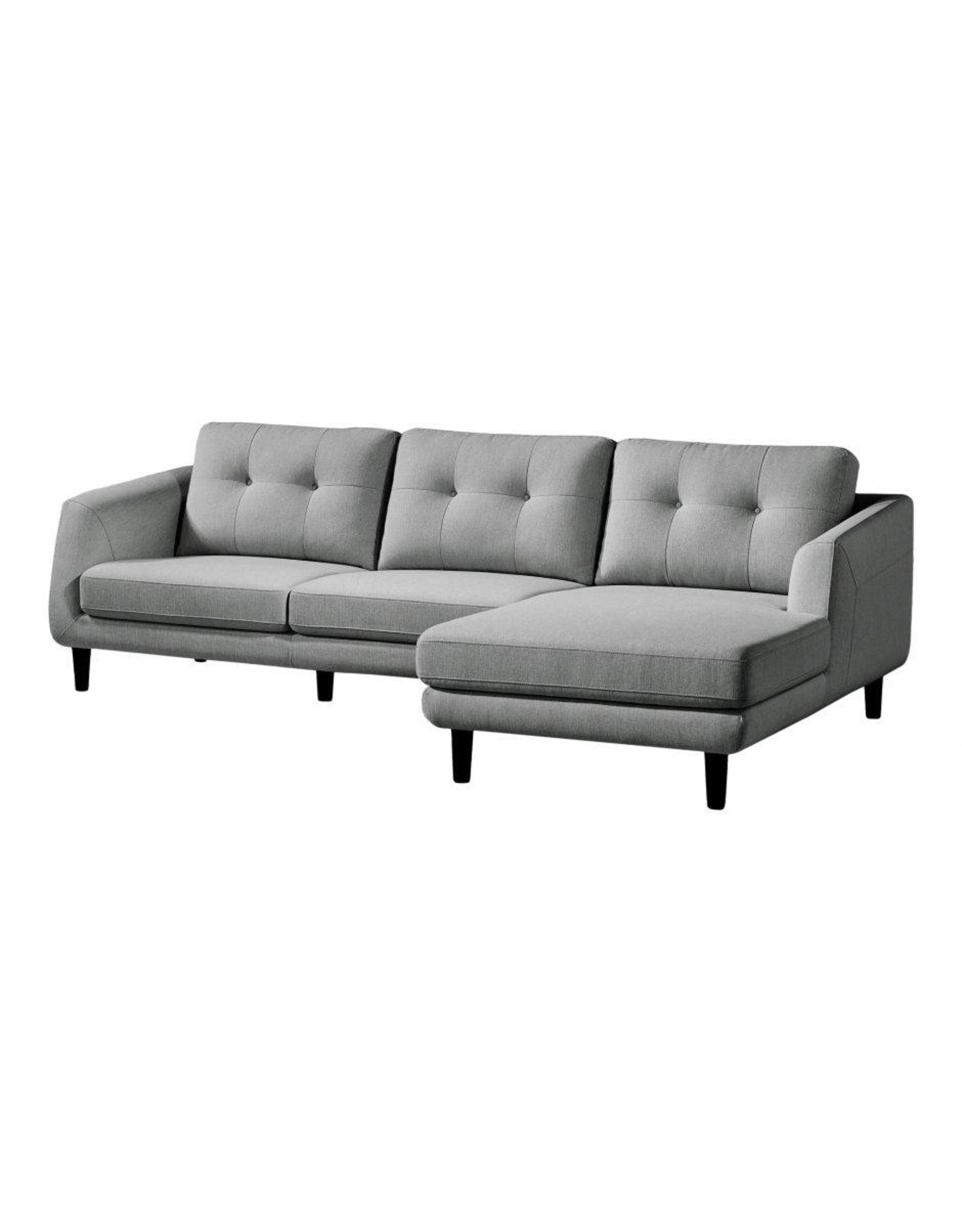 Monroe & Kent COREY SECTIONAL DARK GREY RIGHT