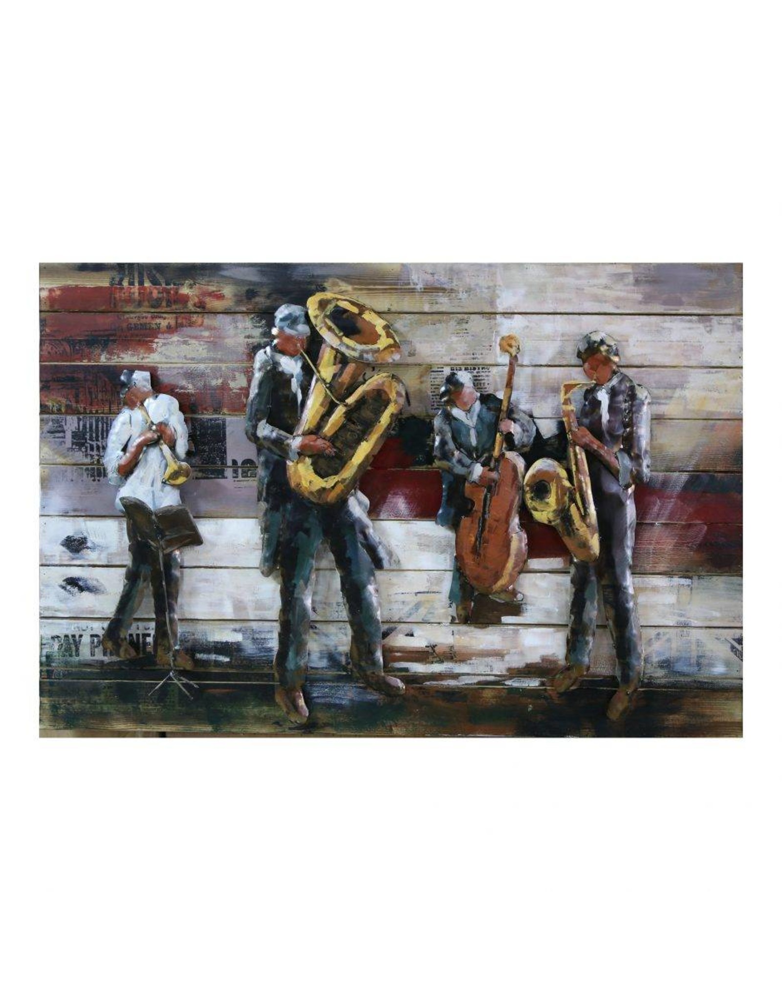 Monroe & Kent JAZZ QUARTET WALL DECOR