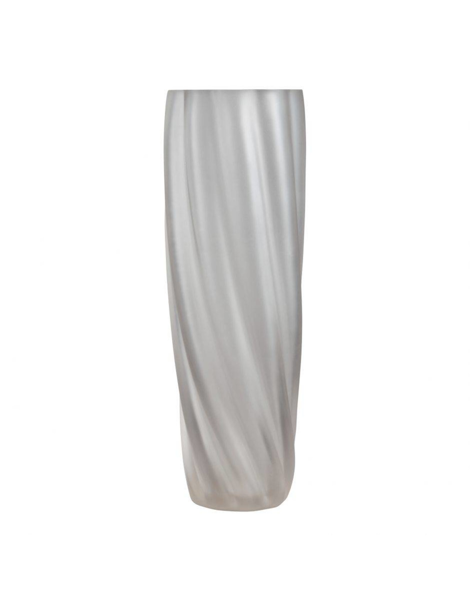 Monroe & Kent TWISTED VASE CLEAR